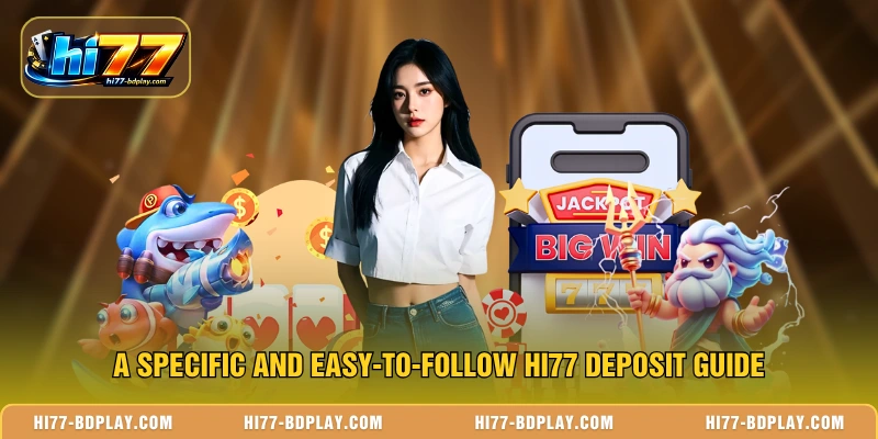 A specific and easy-to-follow HI77 Deposit guide